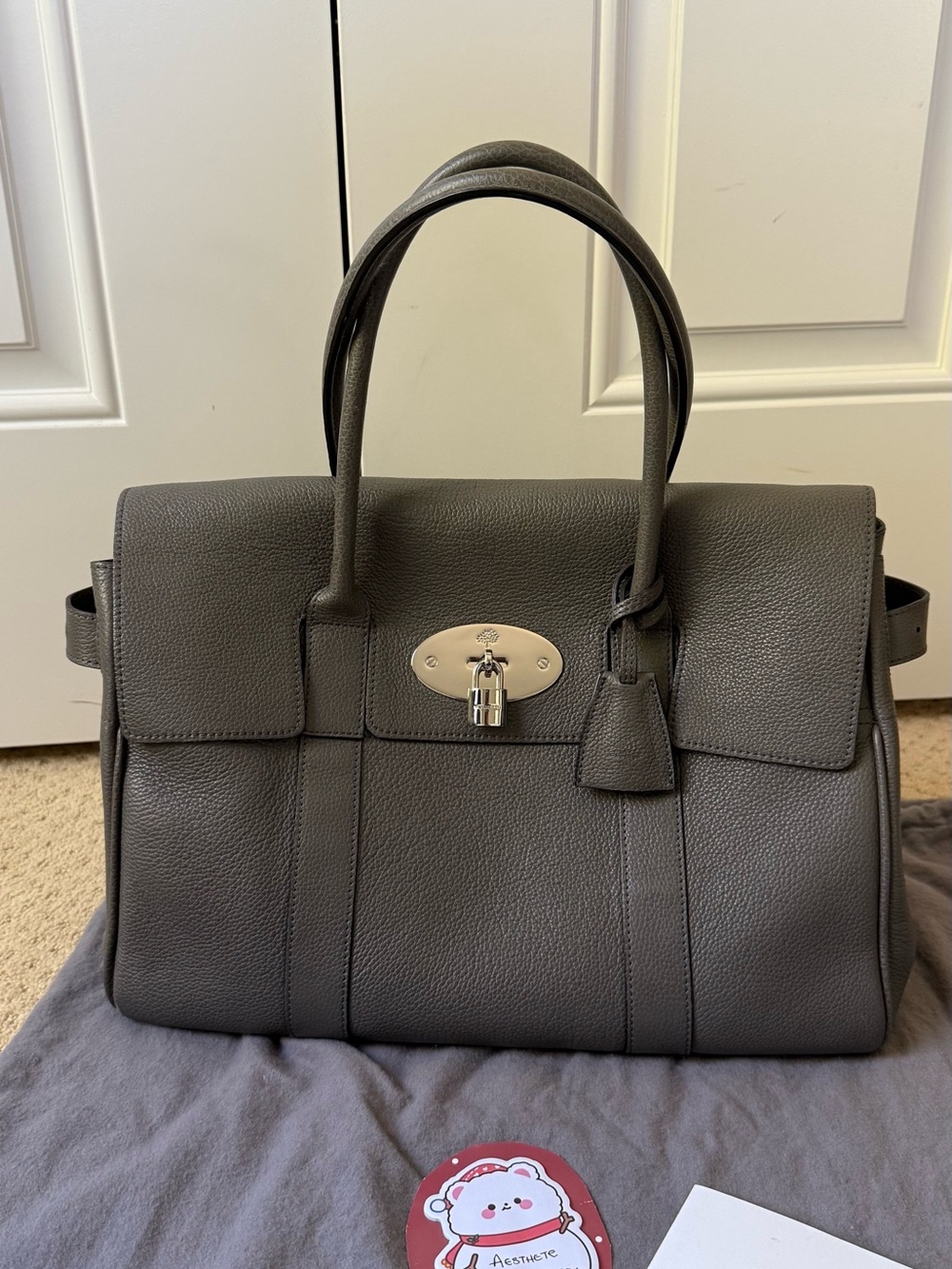 Mulberry Bayswater in Grey